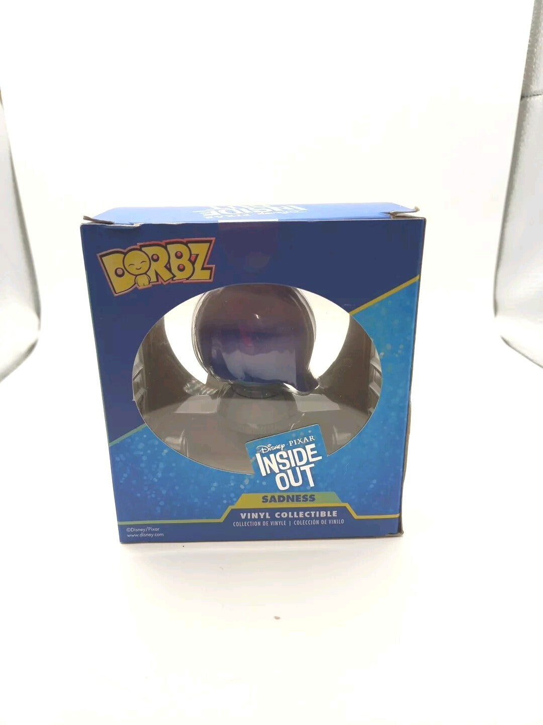 Funko Dorbz Disney Pixar Vinyl Figure Sadness Inside Out 295 Vaulted