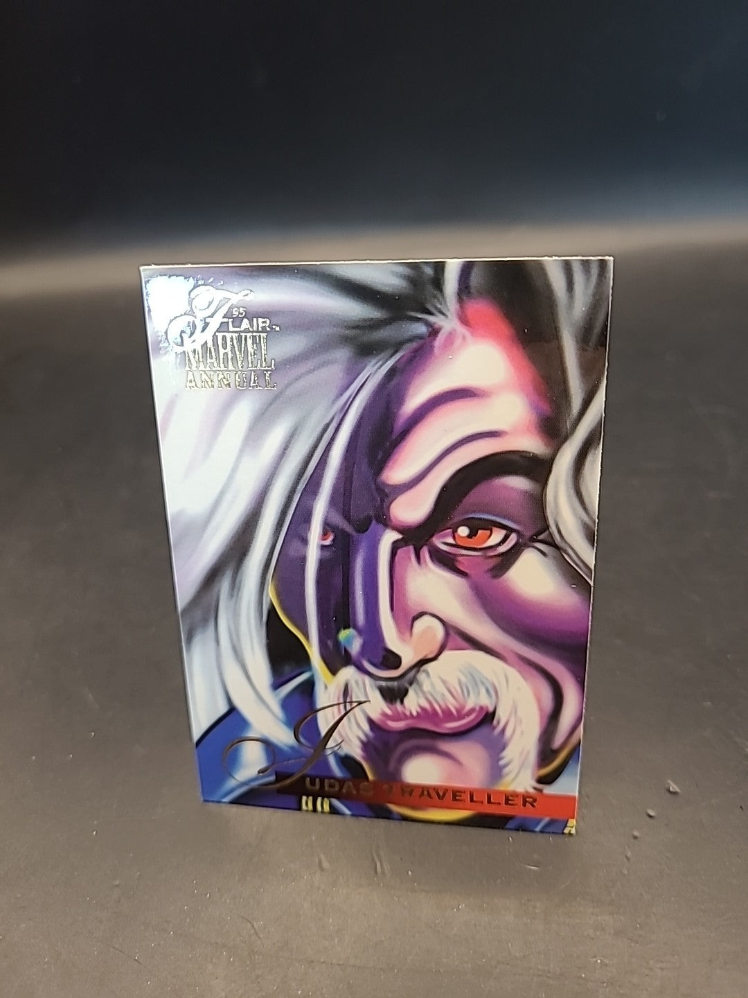 Fleer Flair Marvel Annual 1995 Judas Traveller Trading Card #62