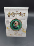 RARE HARRY POTTER MEDAL COIN IN CARD DRACO MALFOY THE CHAMBER OF SECRETS