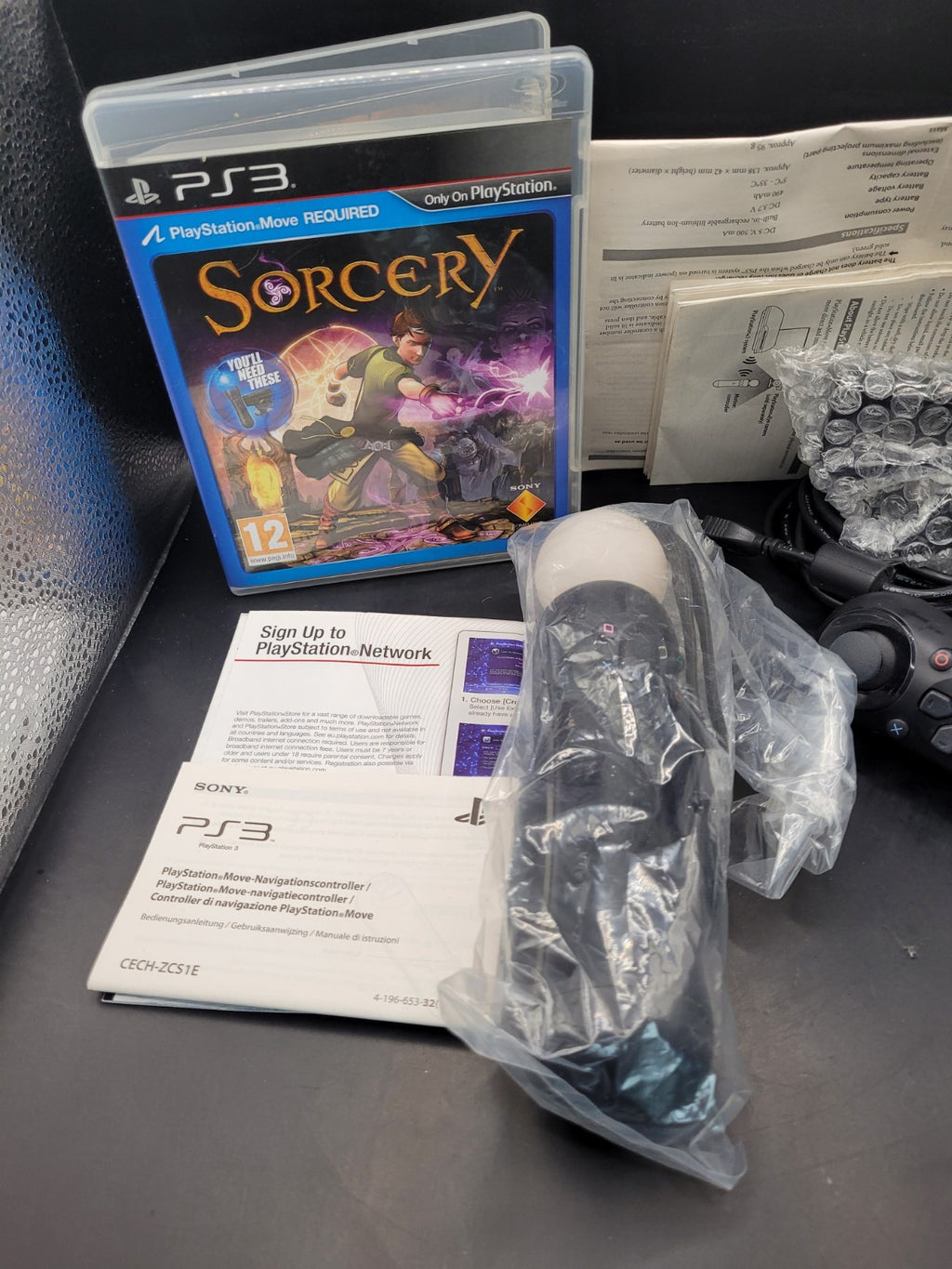 Sorcery Playstation Move PS3 Game Special Edition Complete