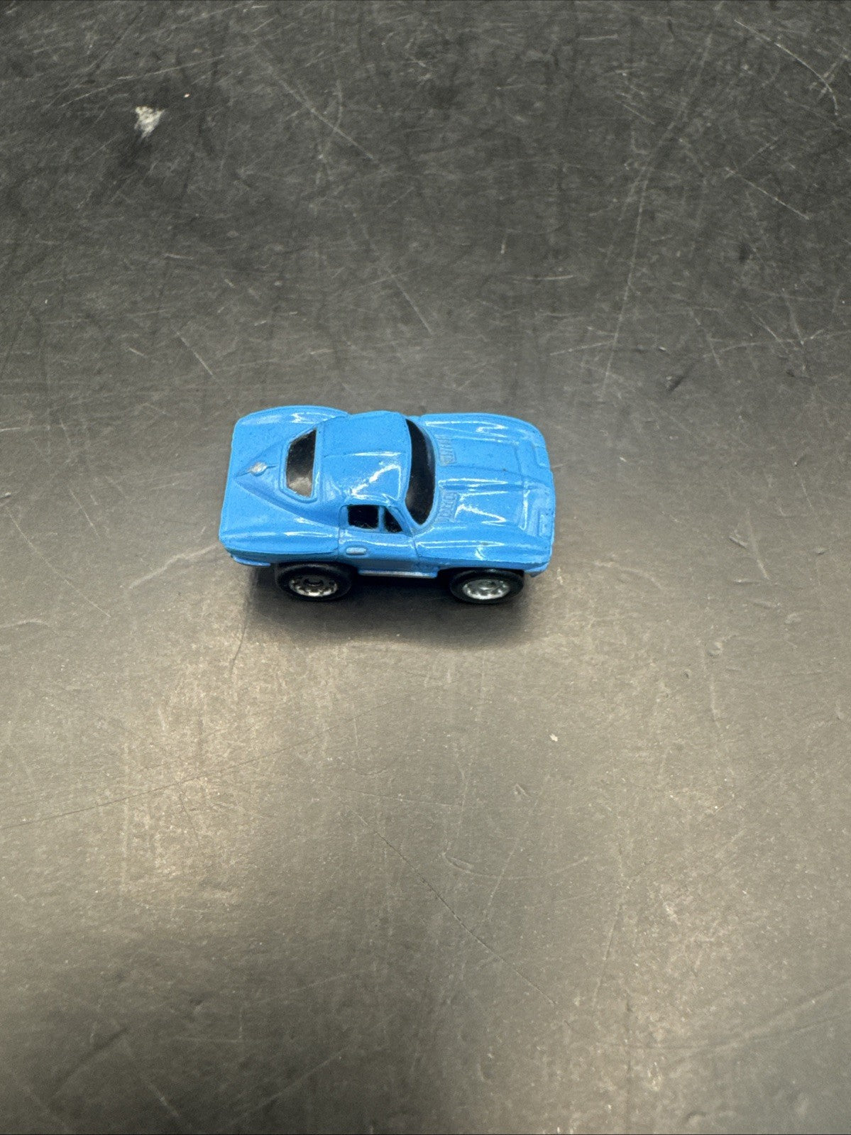 Micro Machines Blue And Yellow Corvette