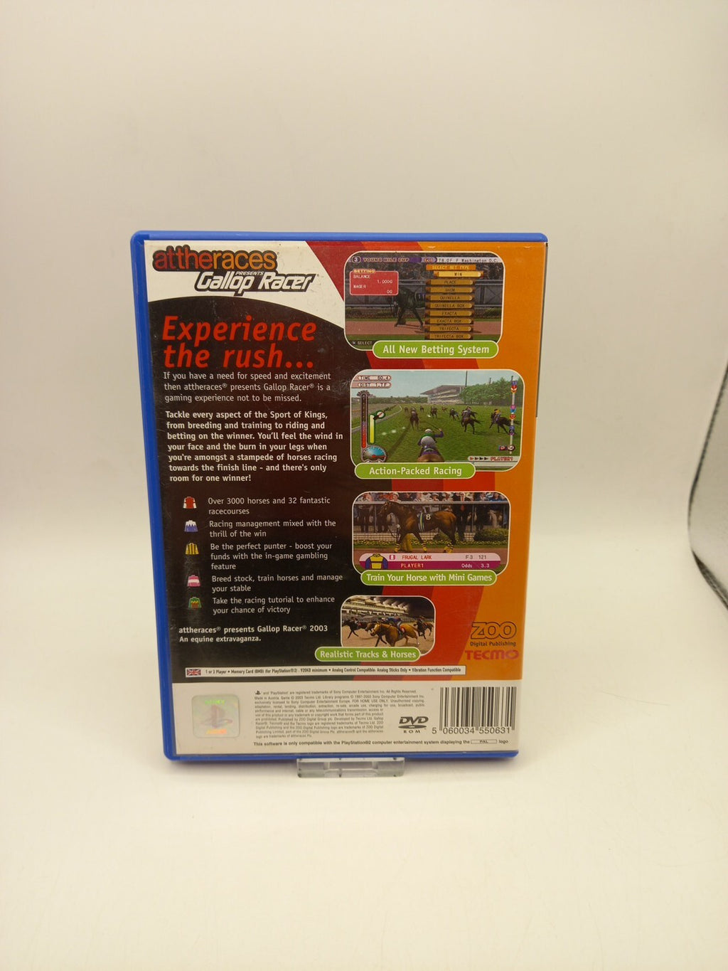 At the Races Presents Gallop Racer (Sony PlayStation 2, 2003)