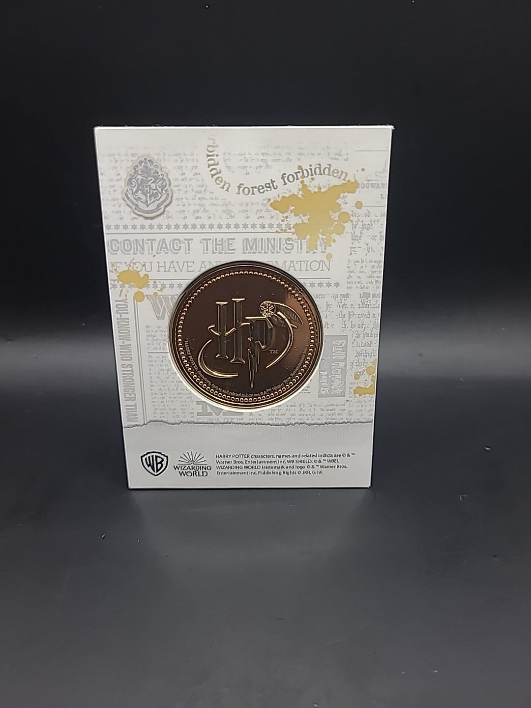 Harry Potter Medal Coin Collection - Artefacts And Spells - Ravenclaw Crest 