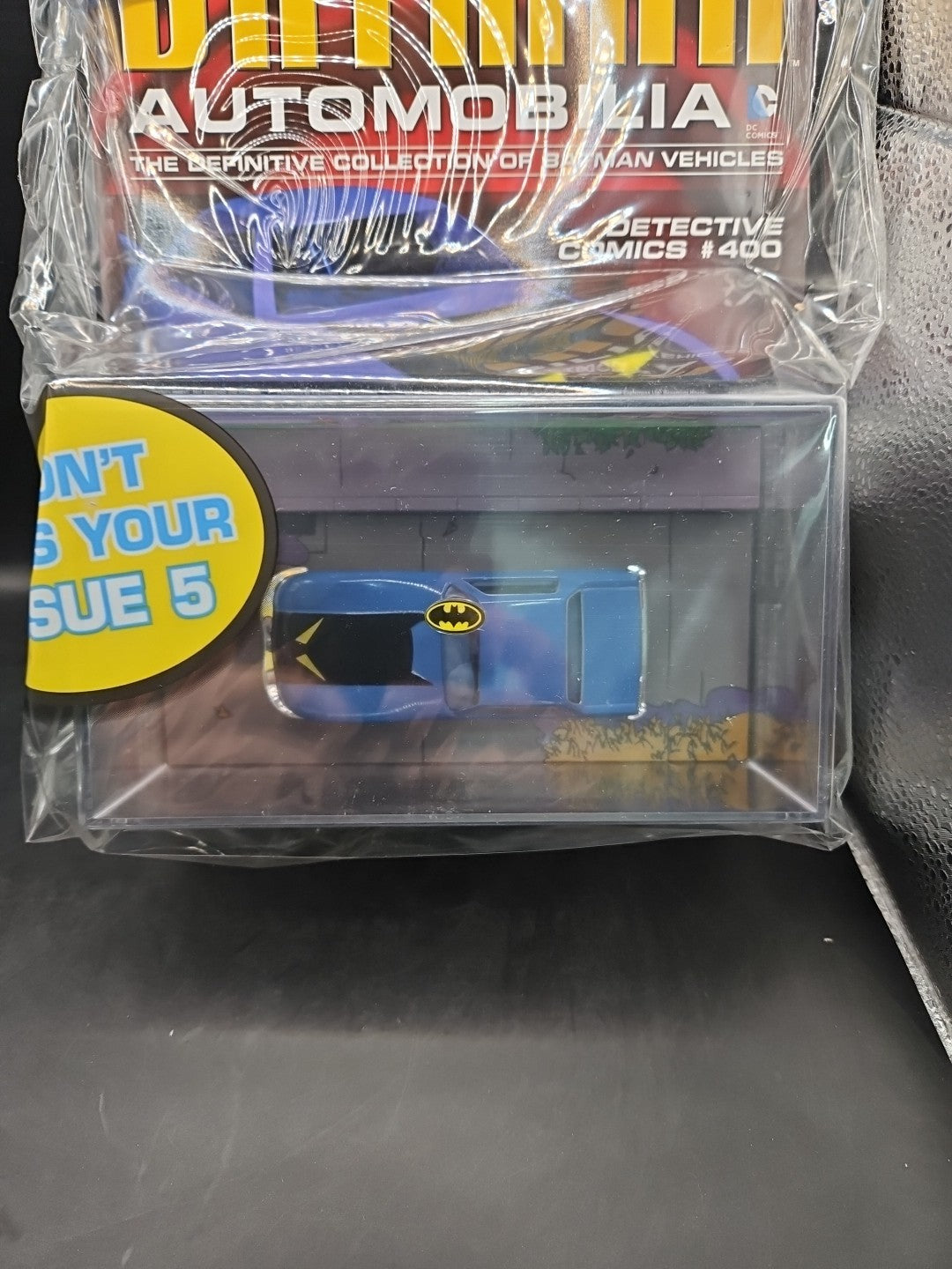 Eaglemoss Batman Automobilia Car, Detective Comics #400. NO. 5-RARE AND LIMITED