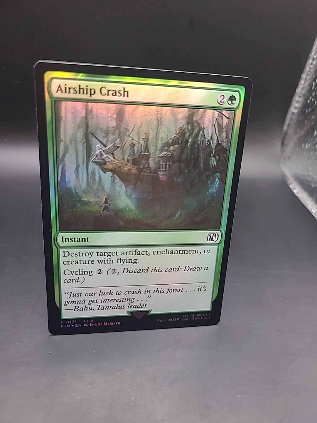 Airship Crash Final Fantasy Foil 171 NM MTG