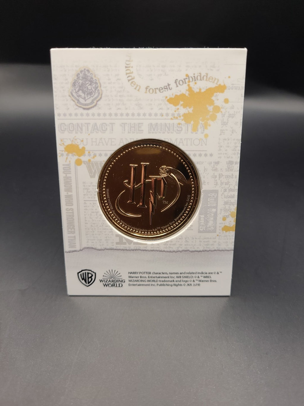 Harry Potter medal collection - Philosophers Stone Filius Flitwick