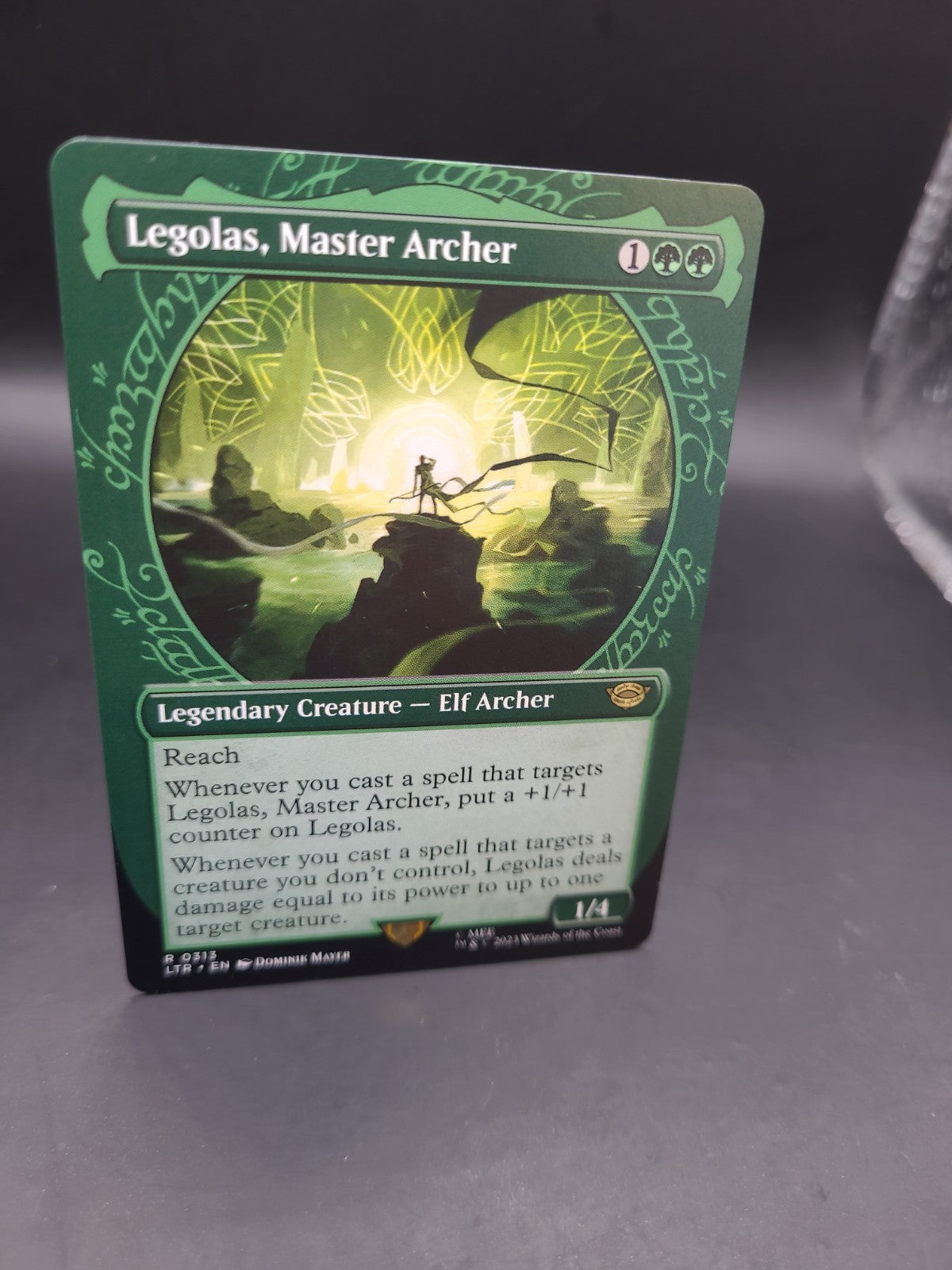 MTG - Showcase Legolas, Master Archer - Rare - Lord of the Rings (LTR) - M/NM