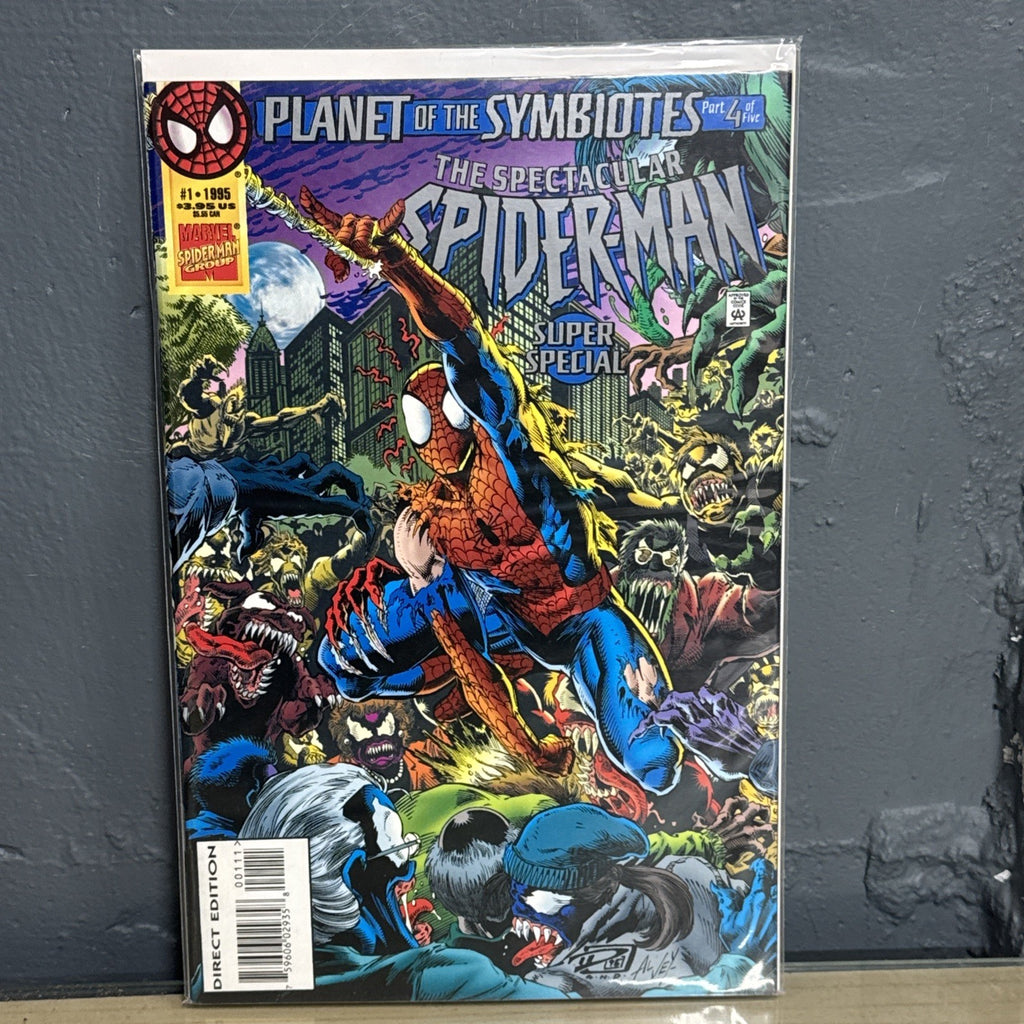 SPECTACULAR SPIDER-MAN #1 (1995) PLANET OF SYMBIOTES Part 4 (of 5) - Back Issue