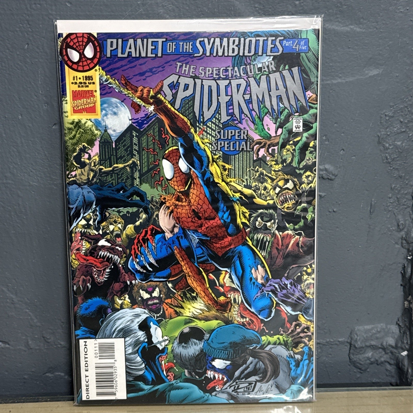 SPECTACULAR SPIDER-MAN #1 (1995) PLANET OF SYMBIOTES Part 4 (of 5) - Back Issue