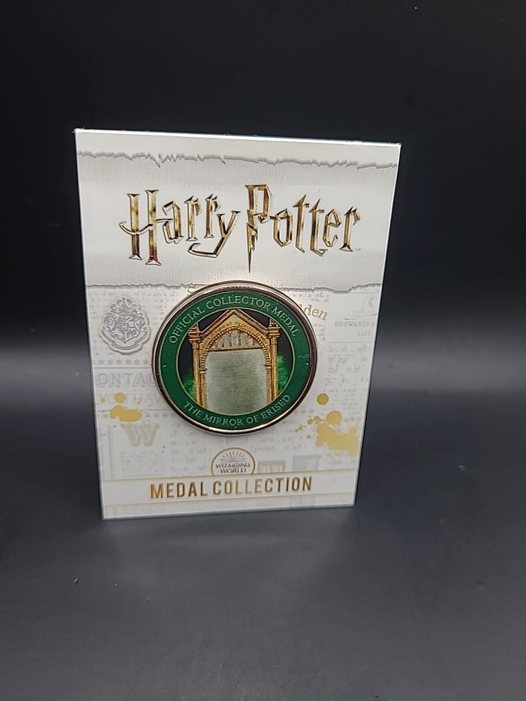 Harry Potter Medal Coin Collection - Artefacts And Spells The Mirror Of Erised 