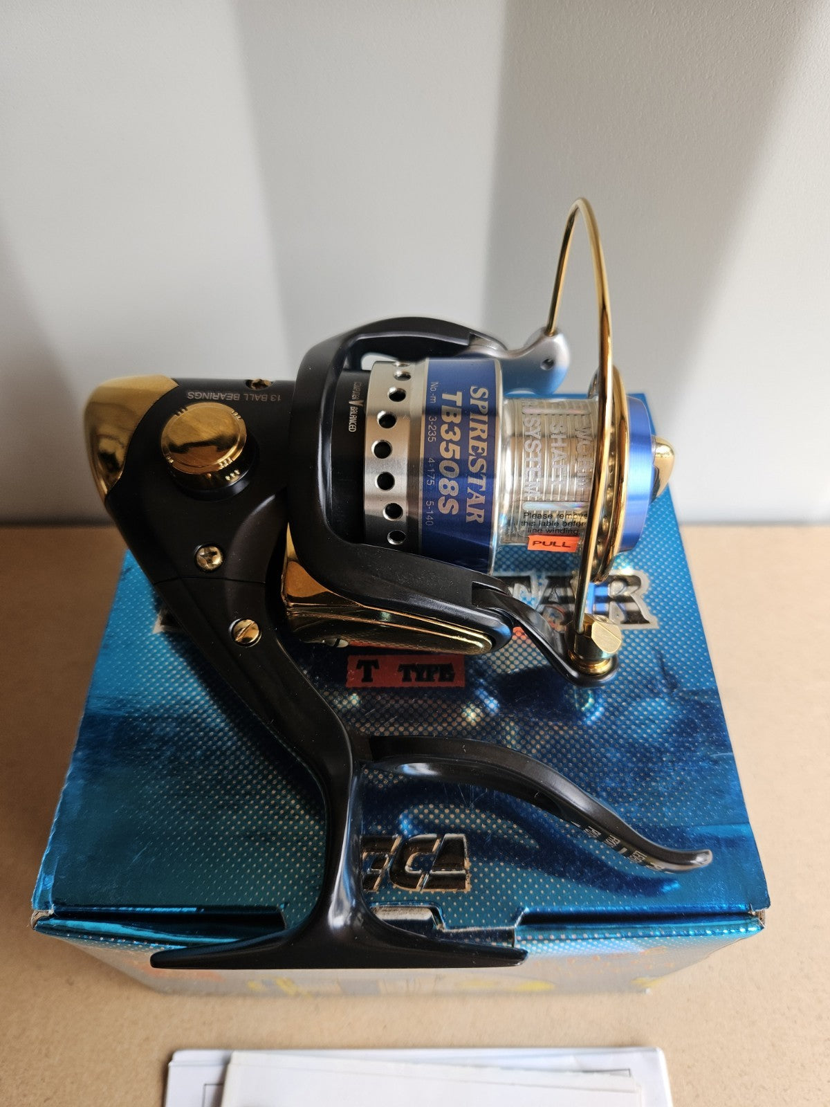 Spirestar TB3508s(B) T-Type Fishing Reel