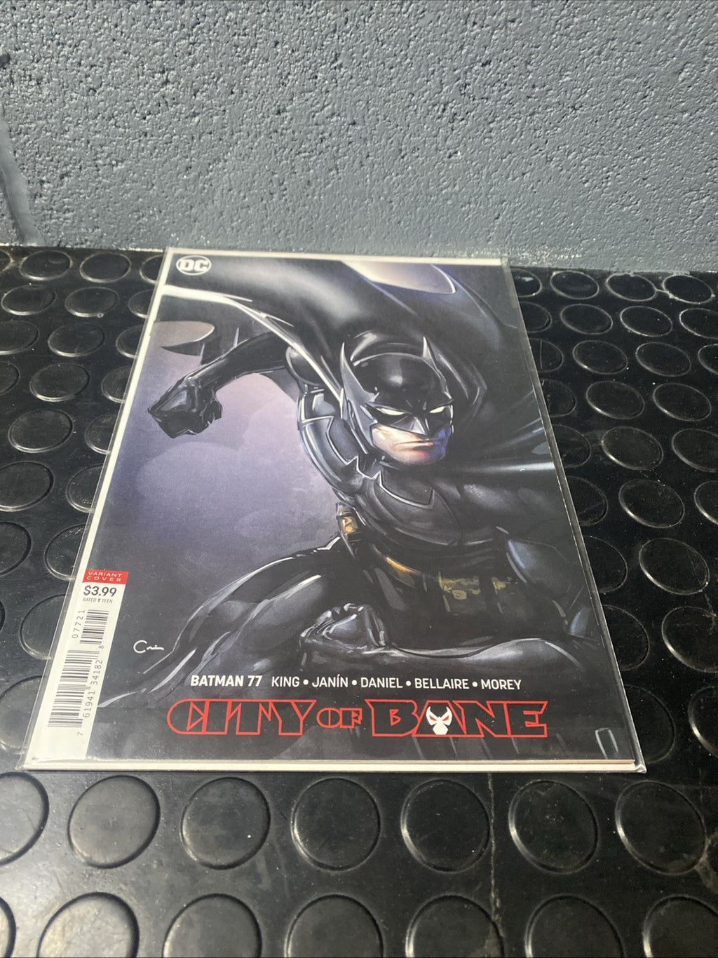 Batman #77 Variant Cover by King Janín DC Comics 2020 City of Bane