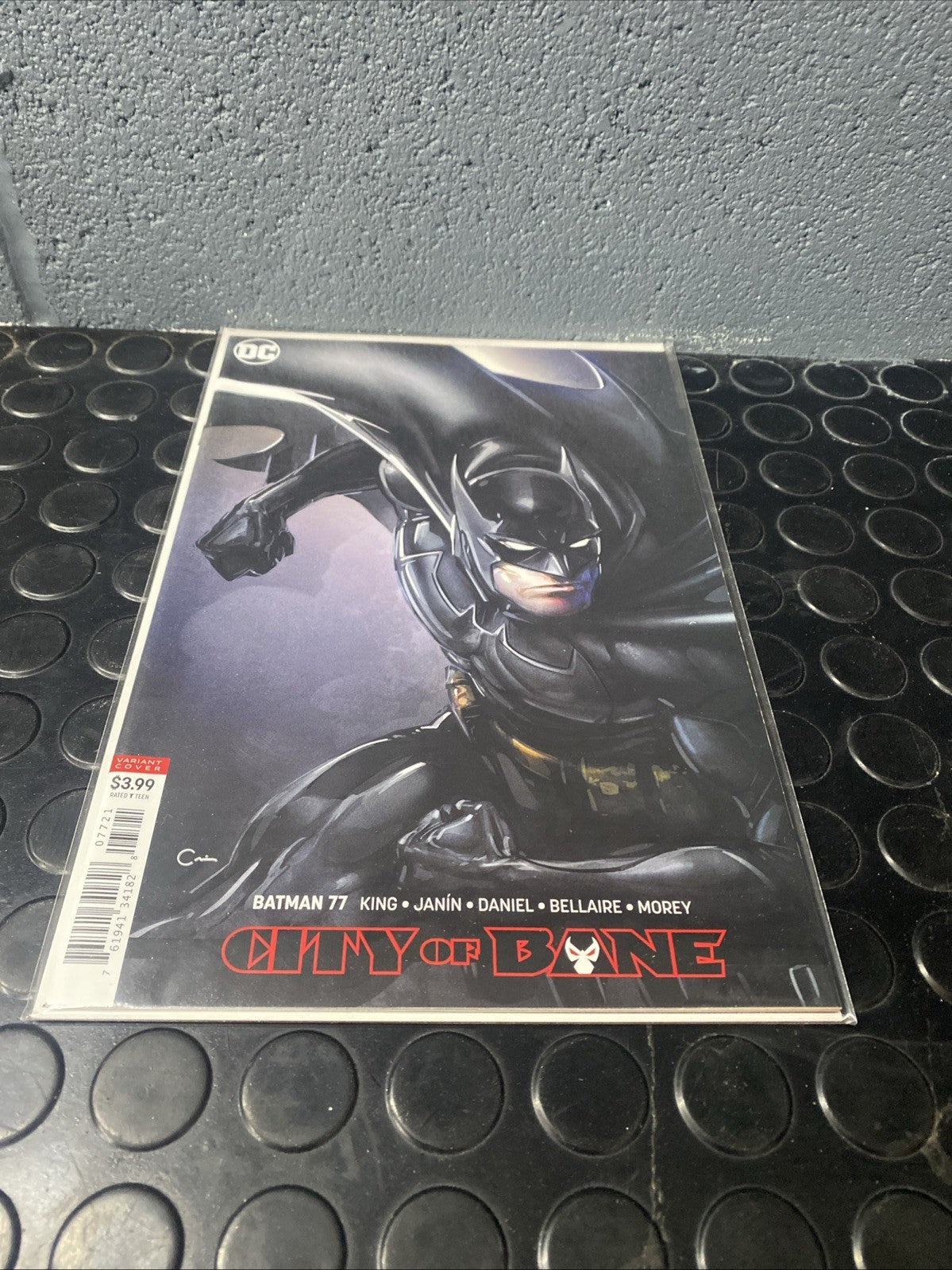 Batman #77 Variant Cover by King Janín DC Comics 2020 City of Bane