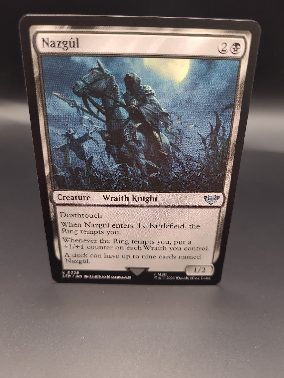 1x Nazgul (0339) (The Lord of the Rings Tales of Middle Earth) Non Foil