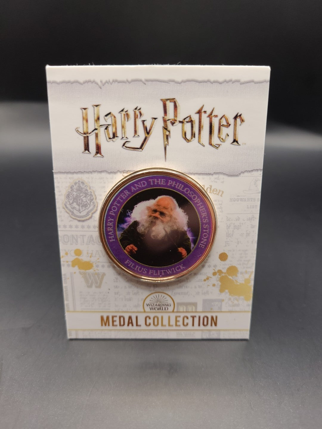 Harry Potter medal collection - Philosophers Stone Filius Flitwick