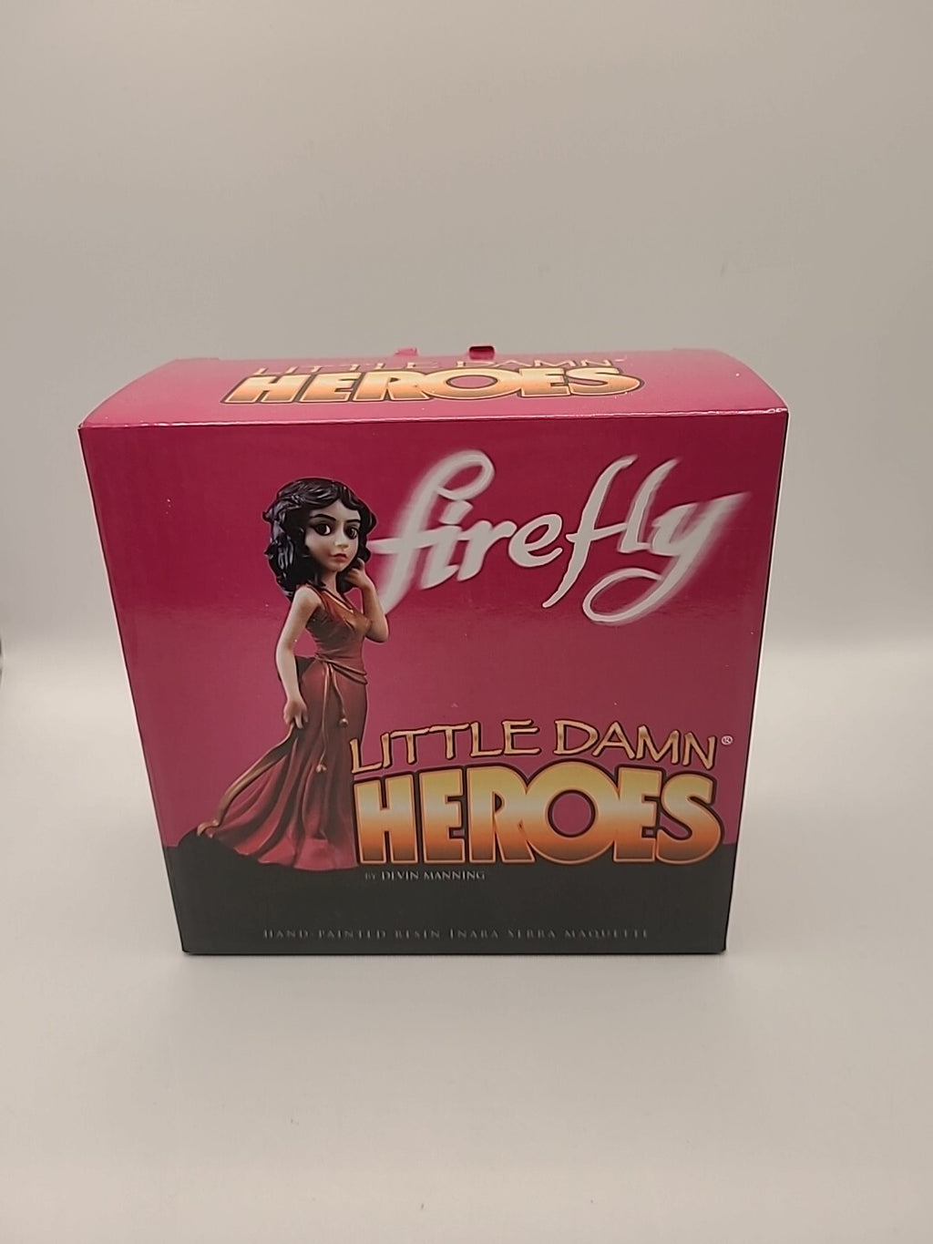 2012 QMX Firefly Little Damn Heroes Inara Serra Maquette Ltd Edition 2000 Figure