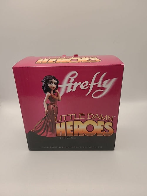 2012 QMX Firefly Little Damn Heroes Inara Serra Maquette Ltd Edition 2000 Figure