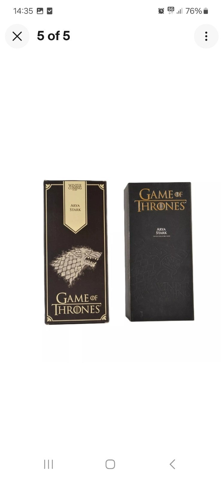 Game Of Thrones Arya Stark Season 4 1/6 Scale Figure - Threezero