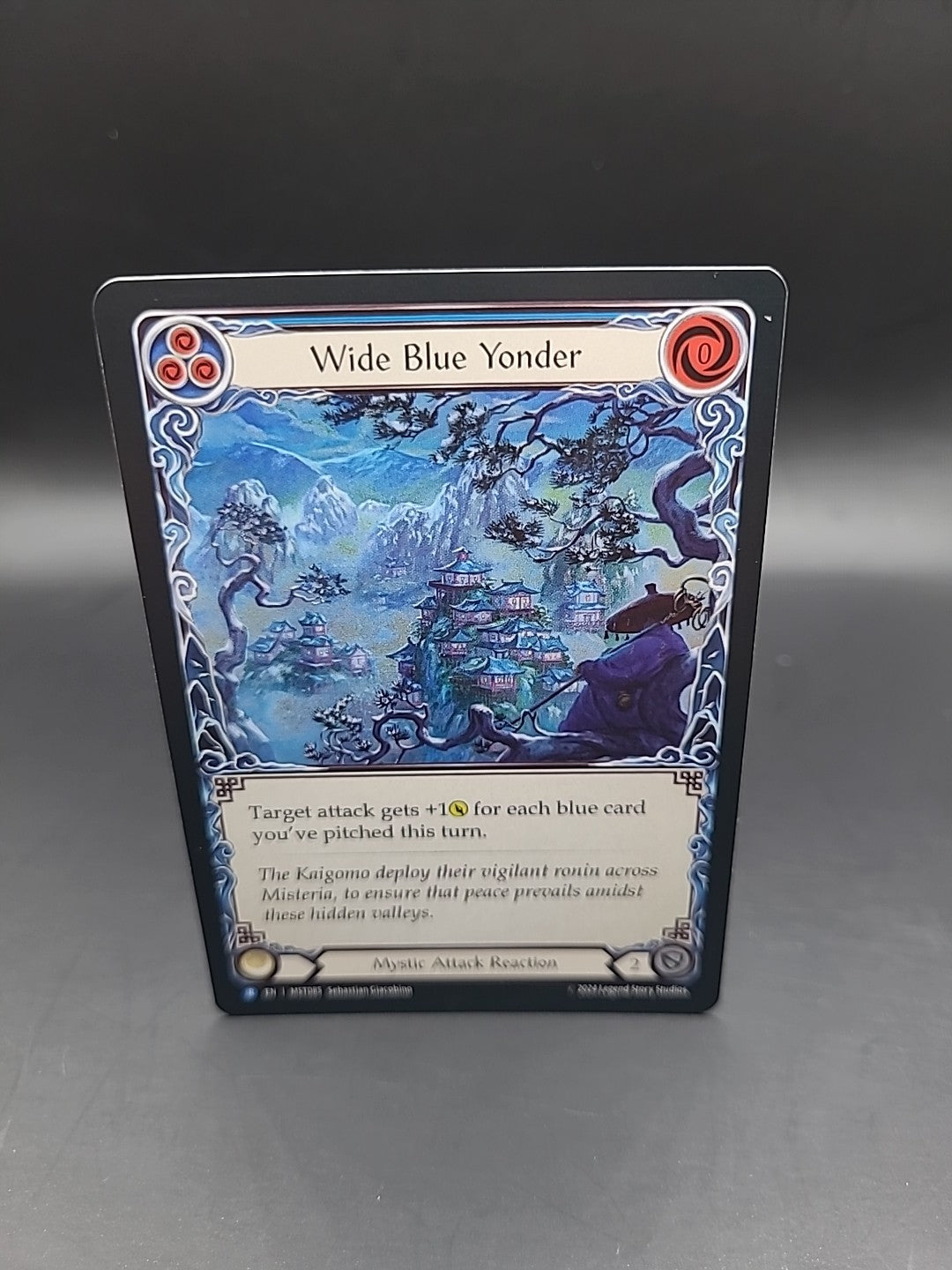 Wide Blue Yonder Foil - MST085 NM - FaB Flesh and Blood