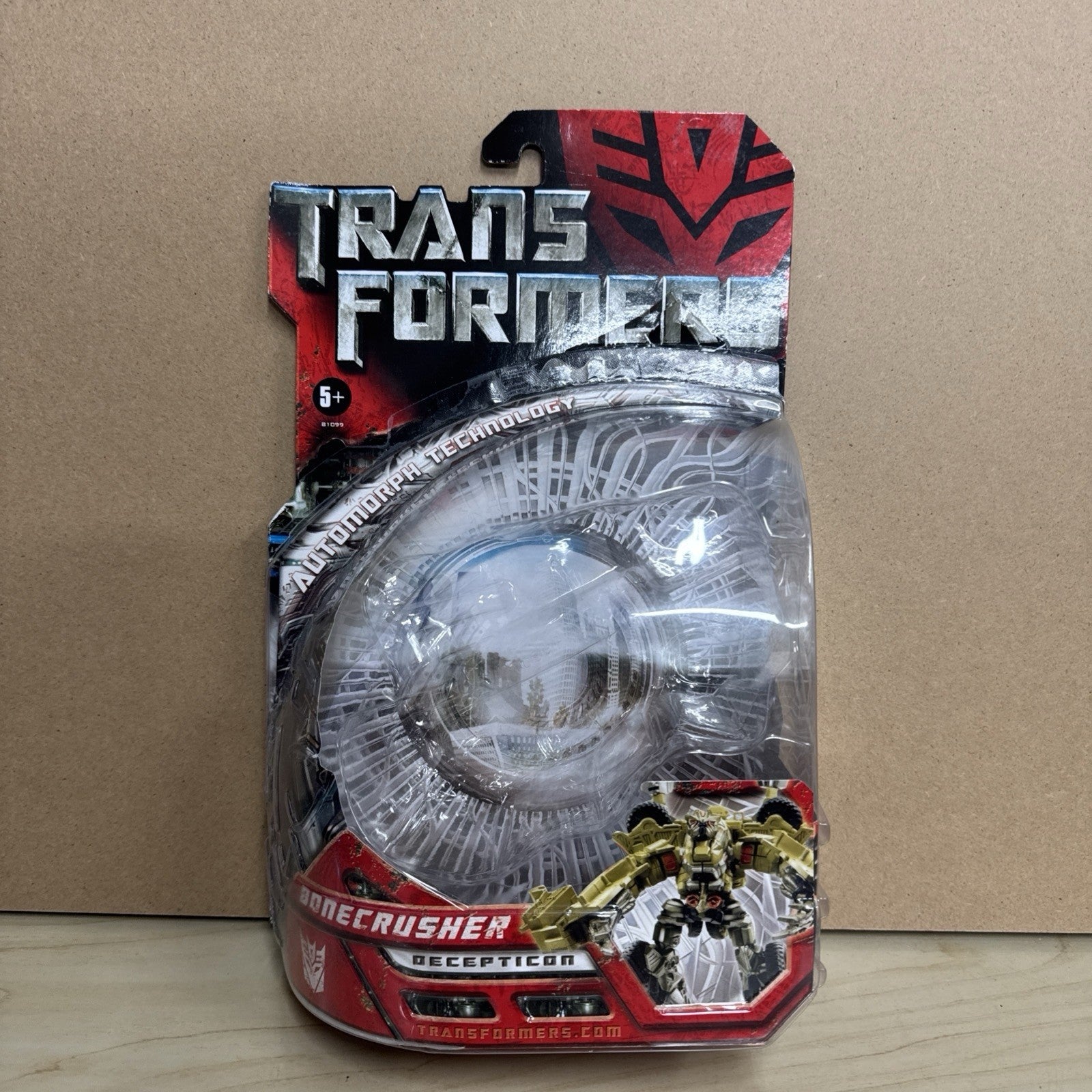 Transformers 2007 Movie Deluxe Class Bonecrusher Decepticons Figure Toy Hasbro