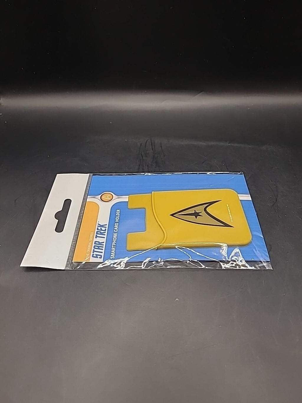 Star Trek Smartphone Card Holder Yellow - New & Sealed