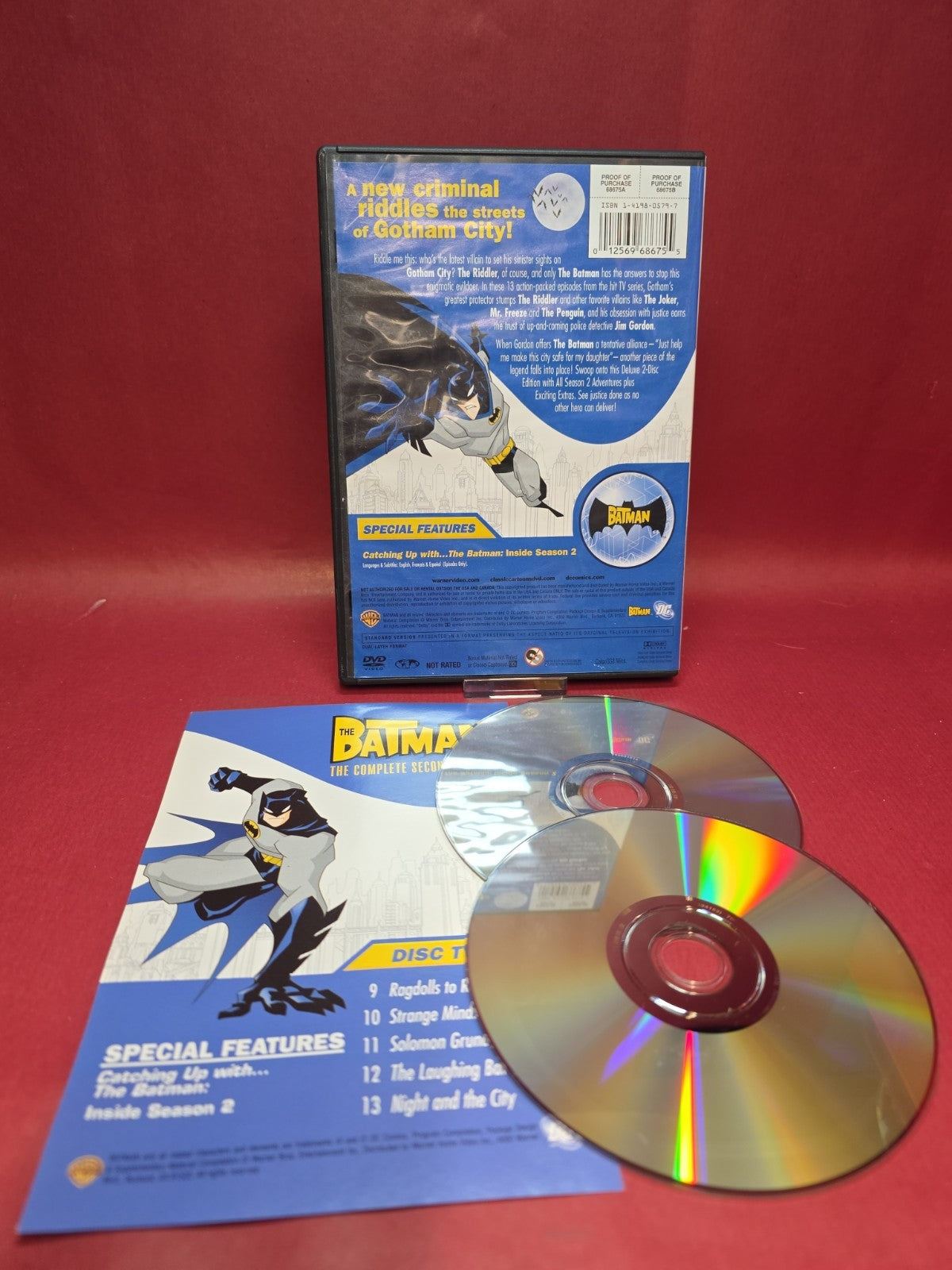 The Batman: The Complete Second Season (DVD, 2006) REGION 1