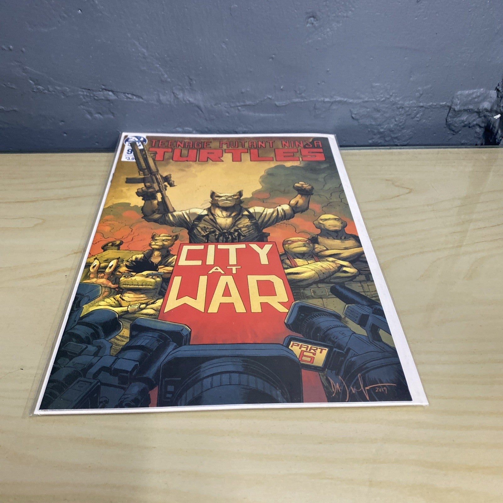 Teenage Mutant Ninja Turtles #96 City at War Part 6 (2019 IDW) Eastman Cover