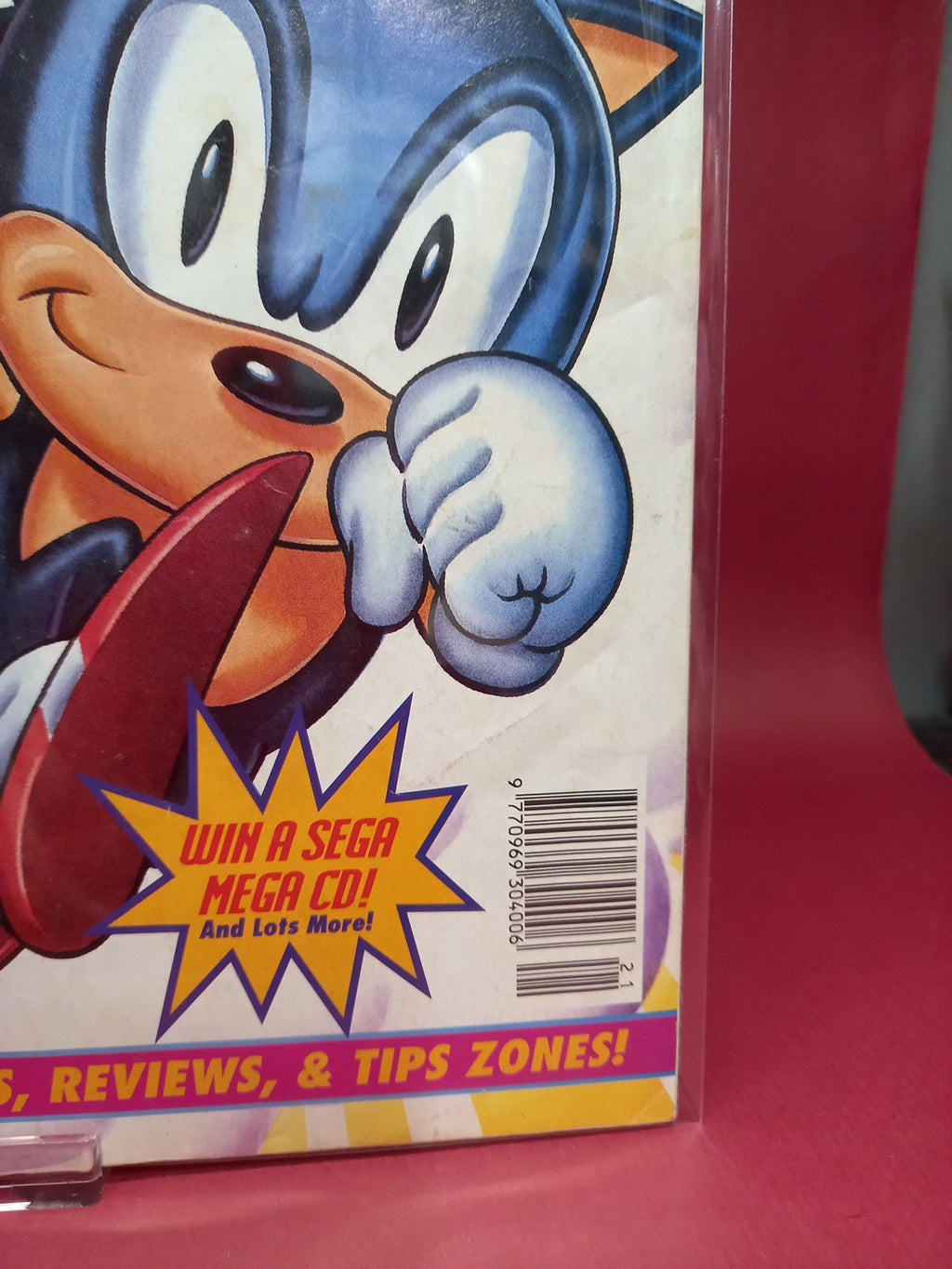 Sonic the Hedgehog Comic Issue 1 29th May 1993 Rare. See Pics/read Description 