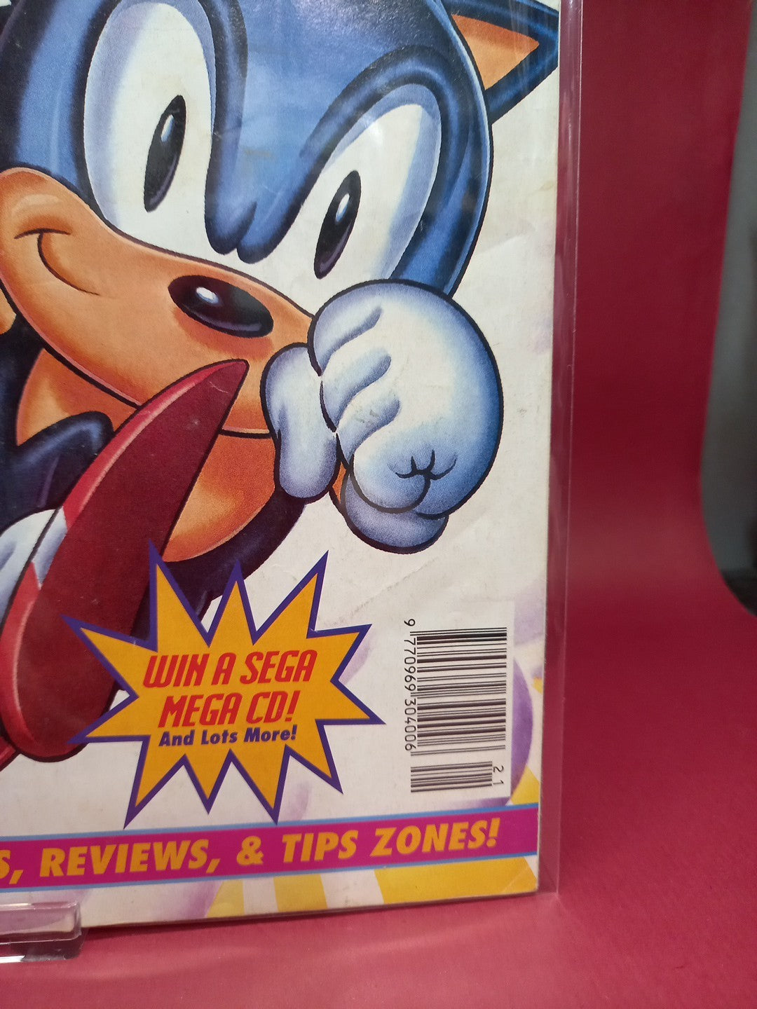 Sonic the Hedgehog Comic Issue 1 29th May 1993 Rare. See Pics/read Description 