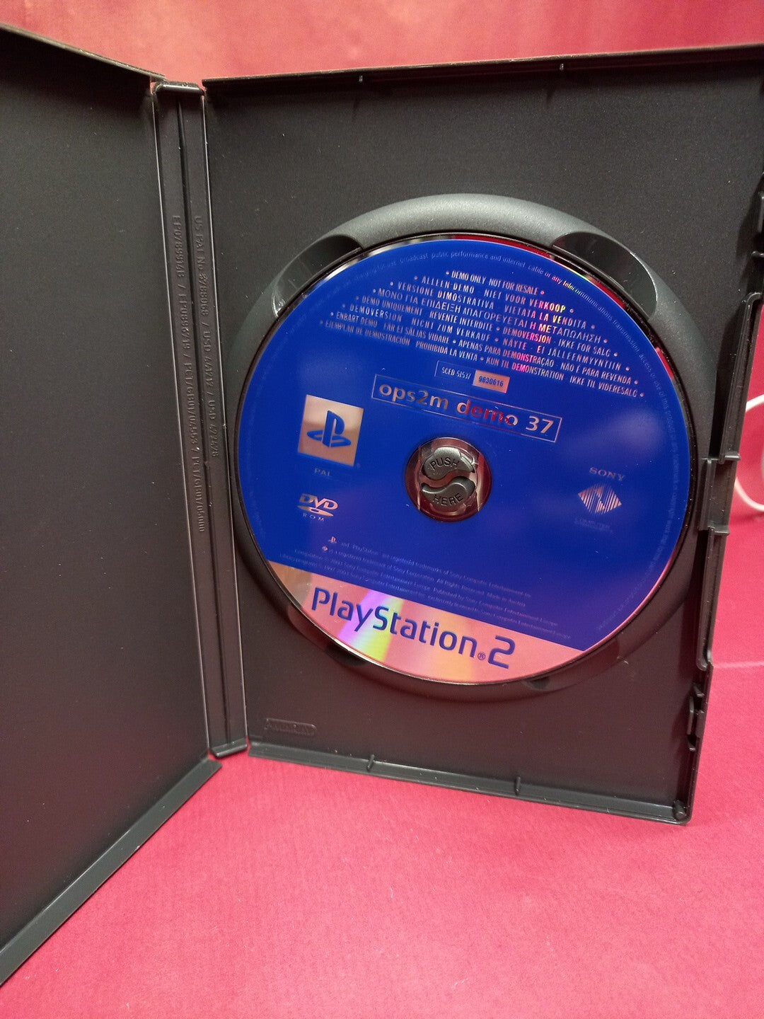 Demo Disc 37 Official UK Playstation 2 Magazine - Sony PS2 Playstation 2 