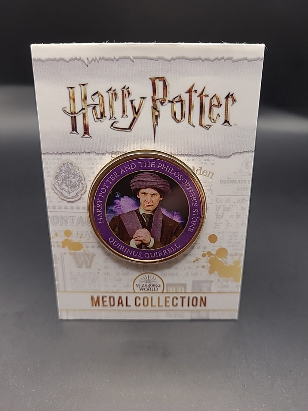 Harry Potter Medal Collection Philosophers Stone Quirinus Quirrell