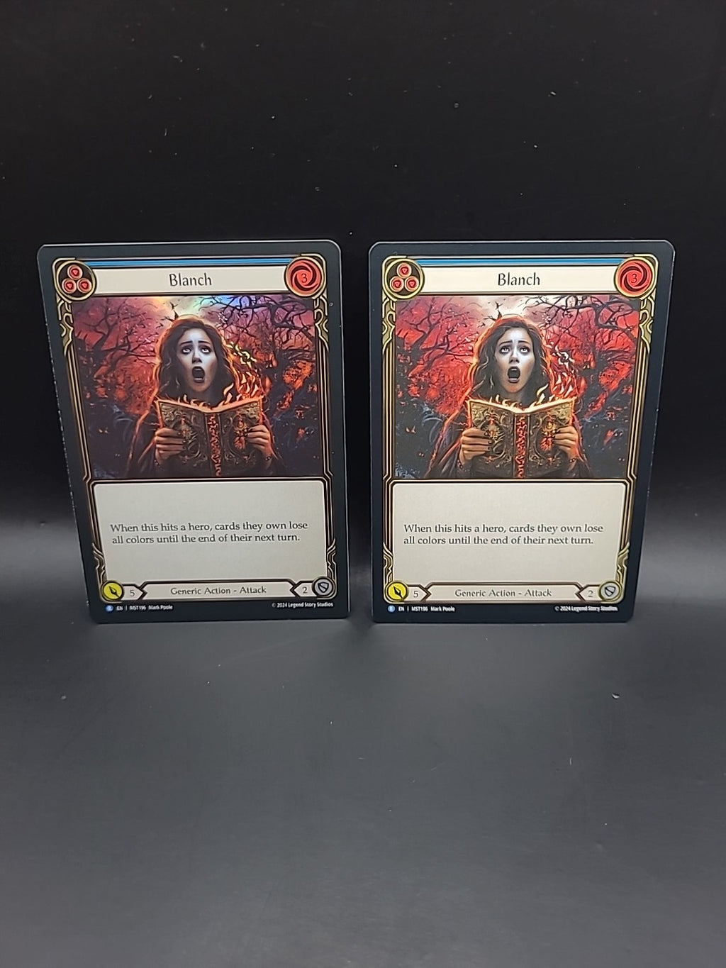 Blanch Blue Foil & Regular - MST196 NM - FaB Flesh and Blood