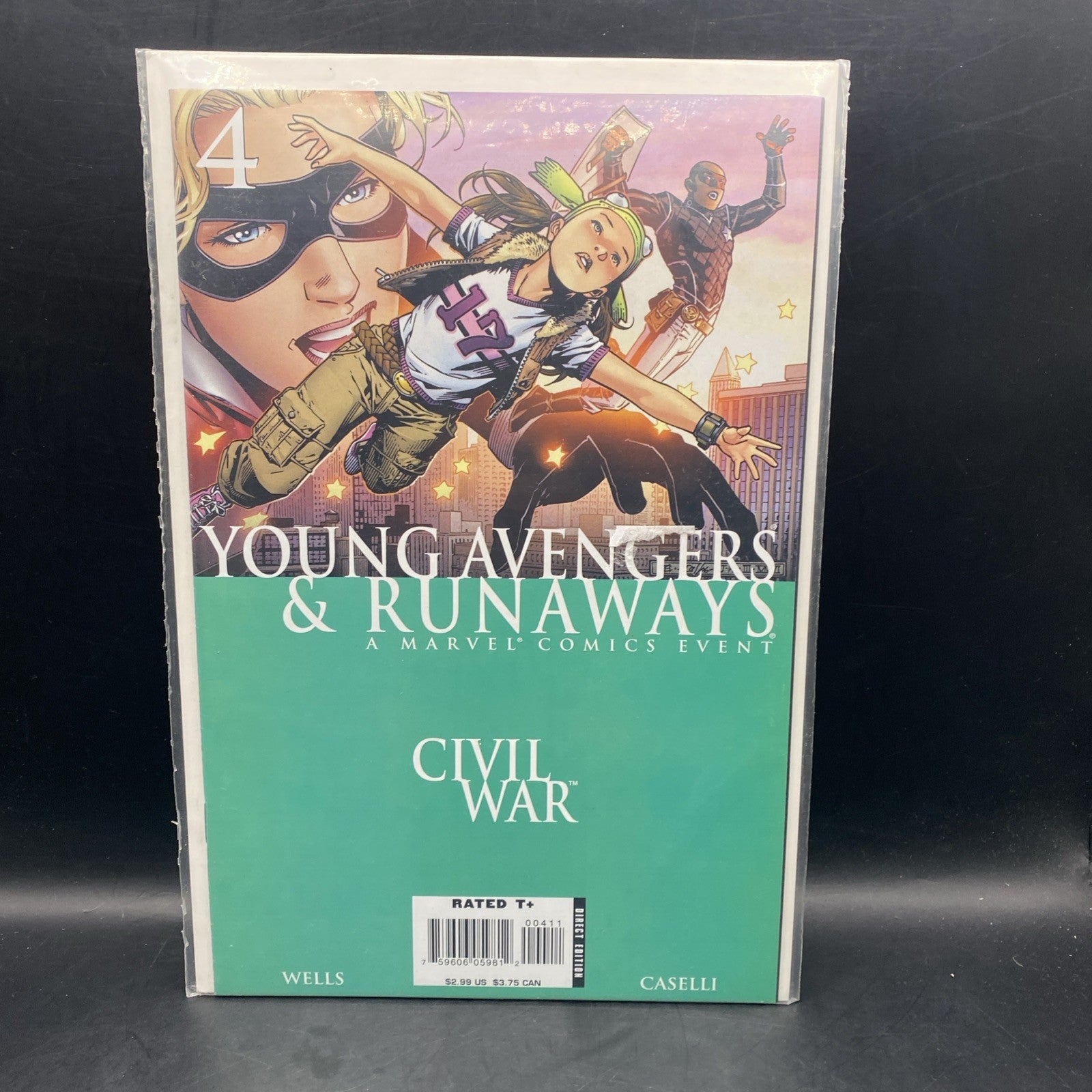 Marvel Comics! Civil War: Young Avengers & Runaways! Issue #4