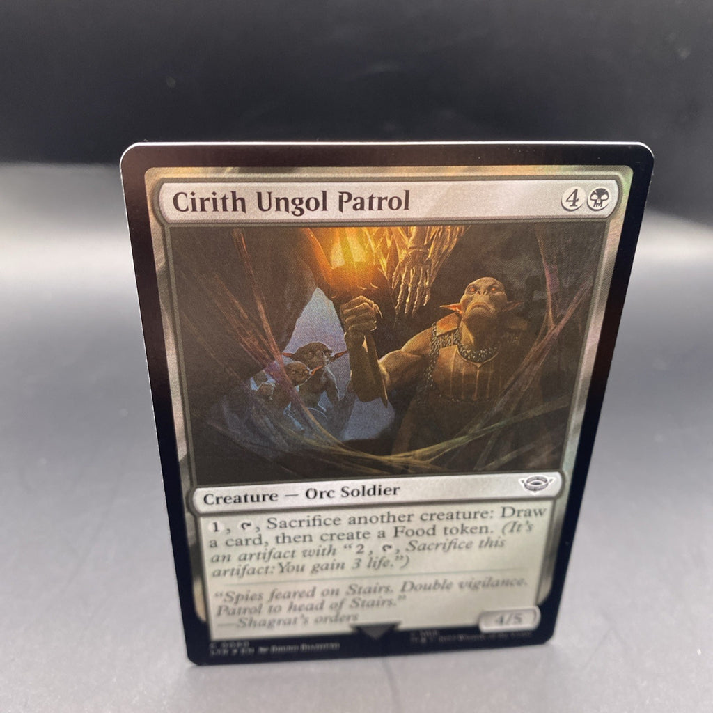 MTG Cirith Ungol Patrol (Foil) [Tales of Middle-Earth, Near Mint]