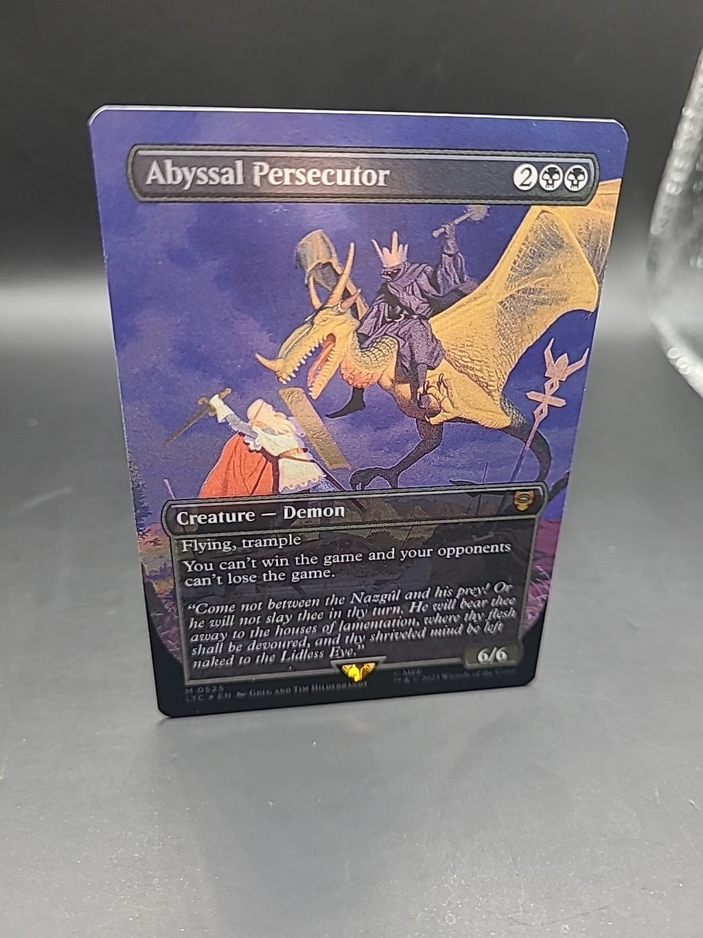 Abyssal Persecutor MTG LOTR Holiday Edition Foil #0525