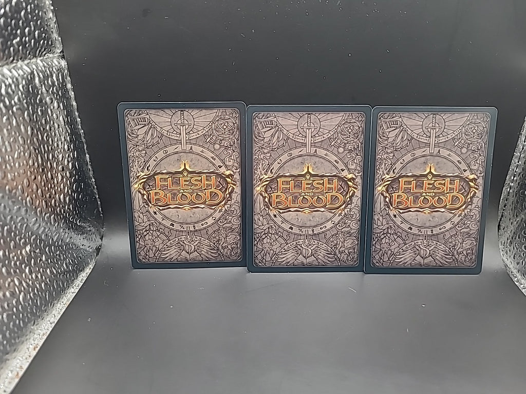3 X Blanch Red Regular Cards - MST194 NM - FaB Flesh and Blood