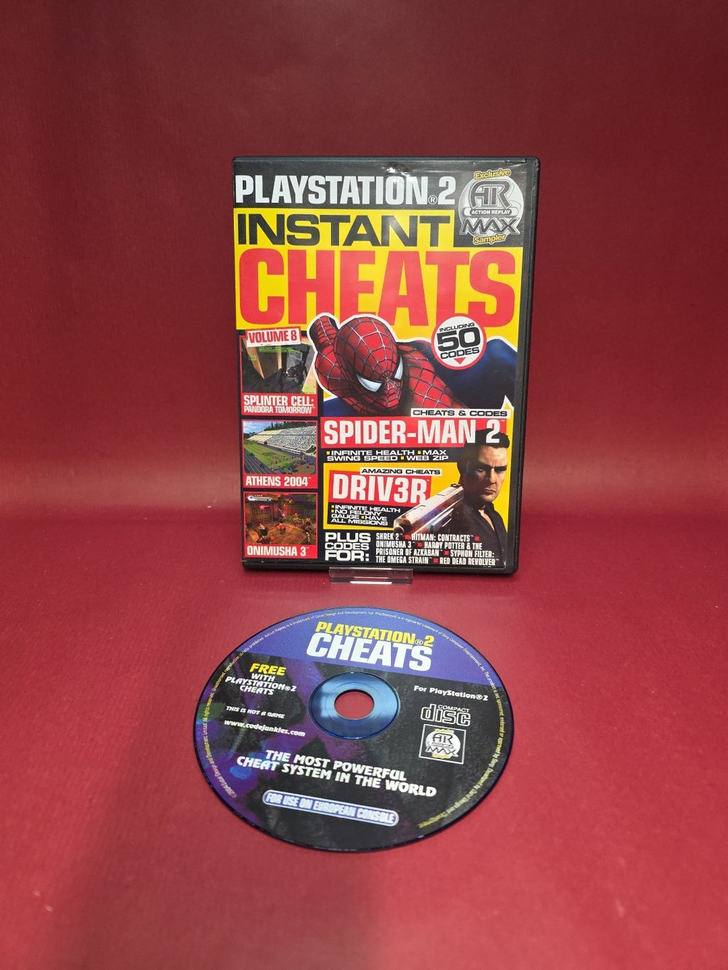Playstation 2 Instant Cheats - Action Replay Max 2004