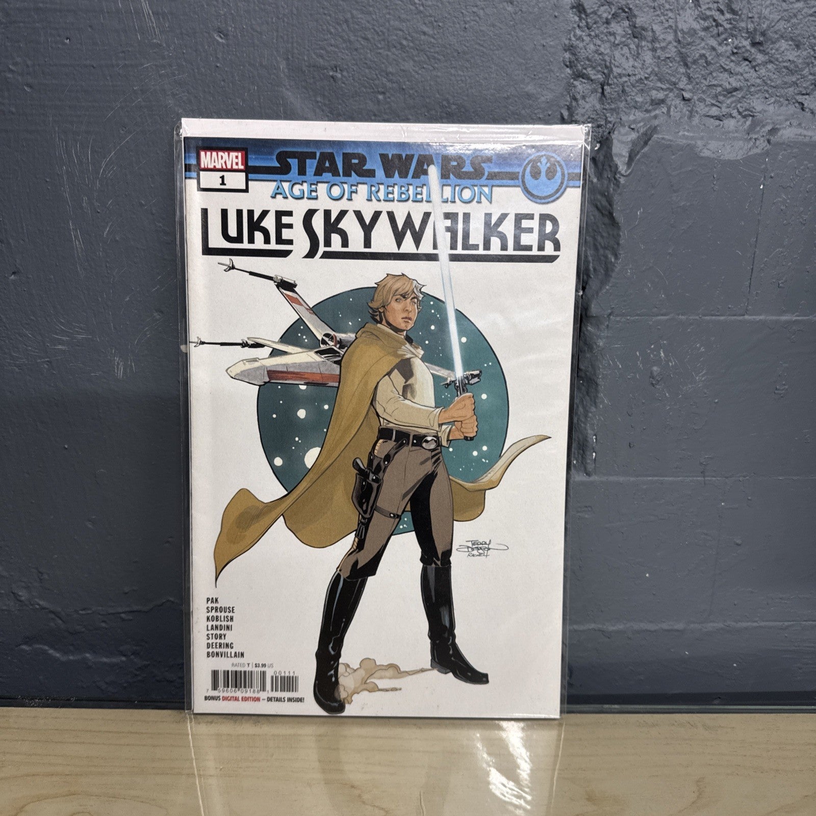 STAR WARS AGE OF REBELLION LUKE SKYWALKER #1 VF 8.0 OR BETTER 2019 MARVEL COMICS