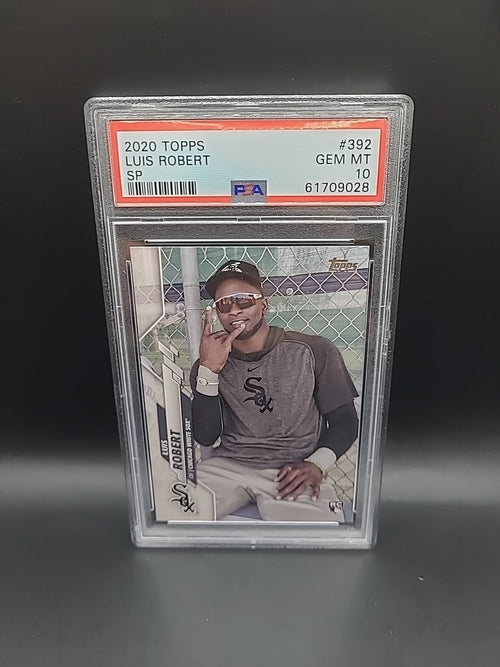 2020 Luis Robert Topps Series Two SP PSA 10 GEM #392 RC Rookie