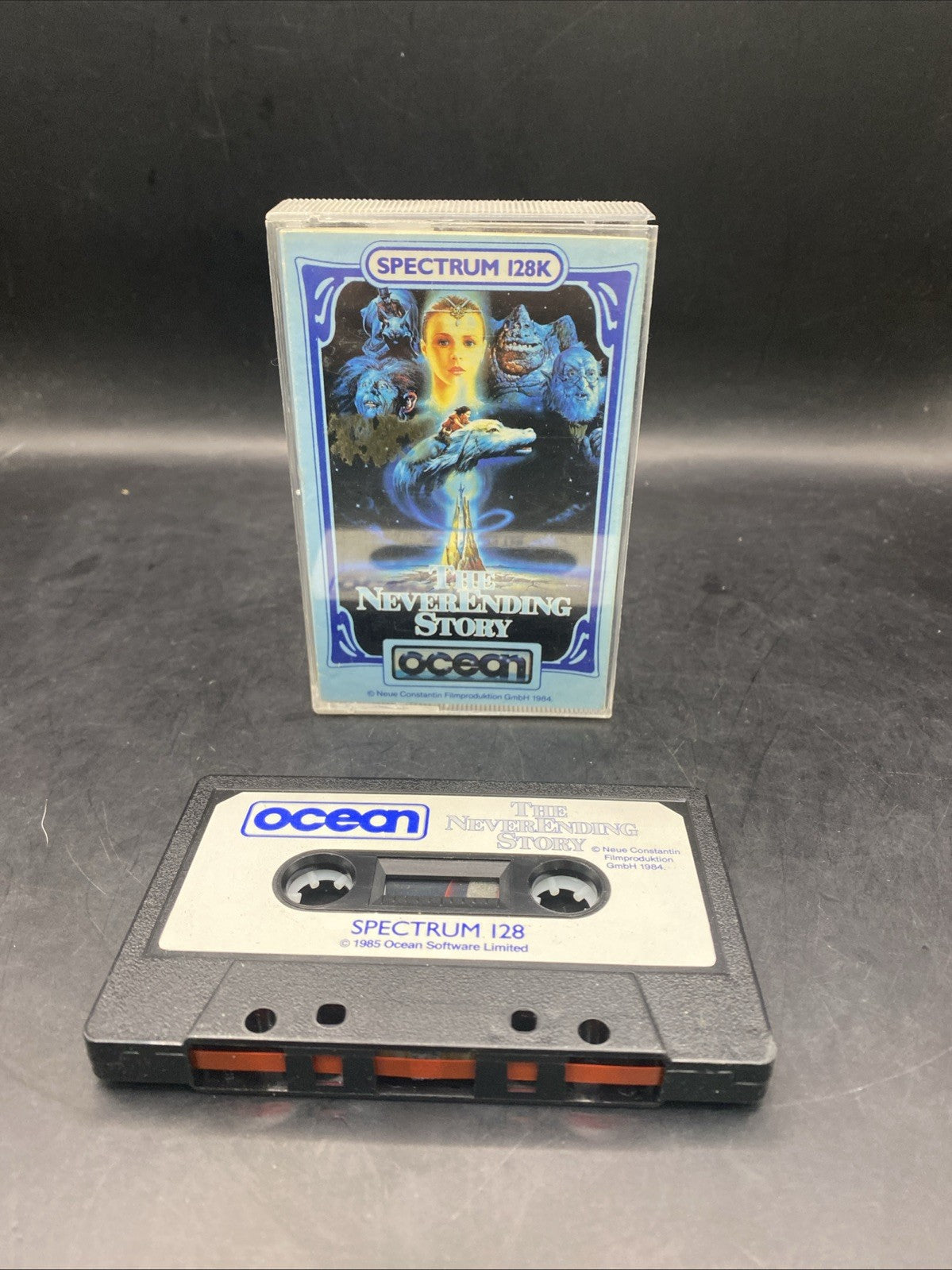 The Never Ending Story  – ZX Spectrum 128K Game – Cassette – Ocean 1984 – RARE