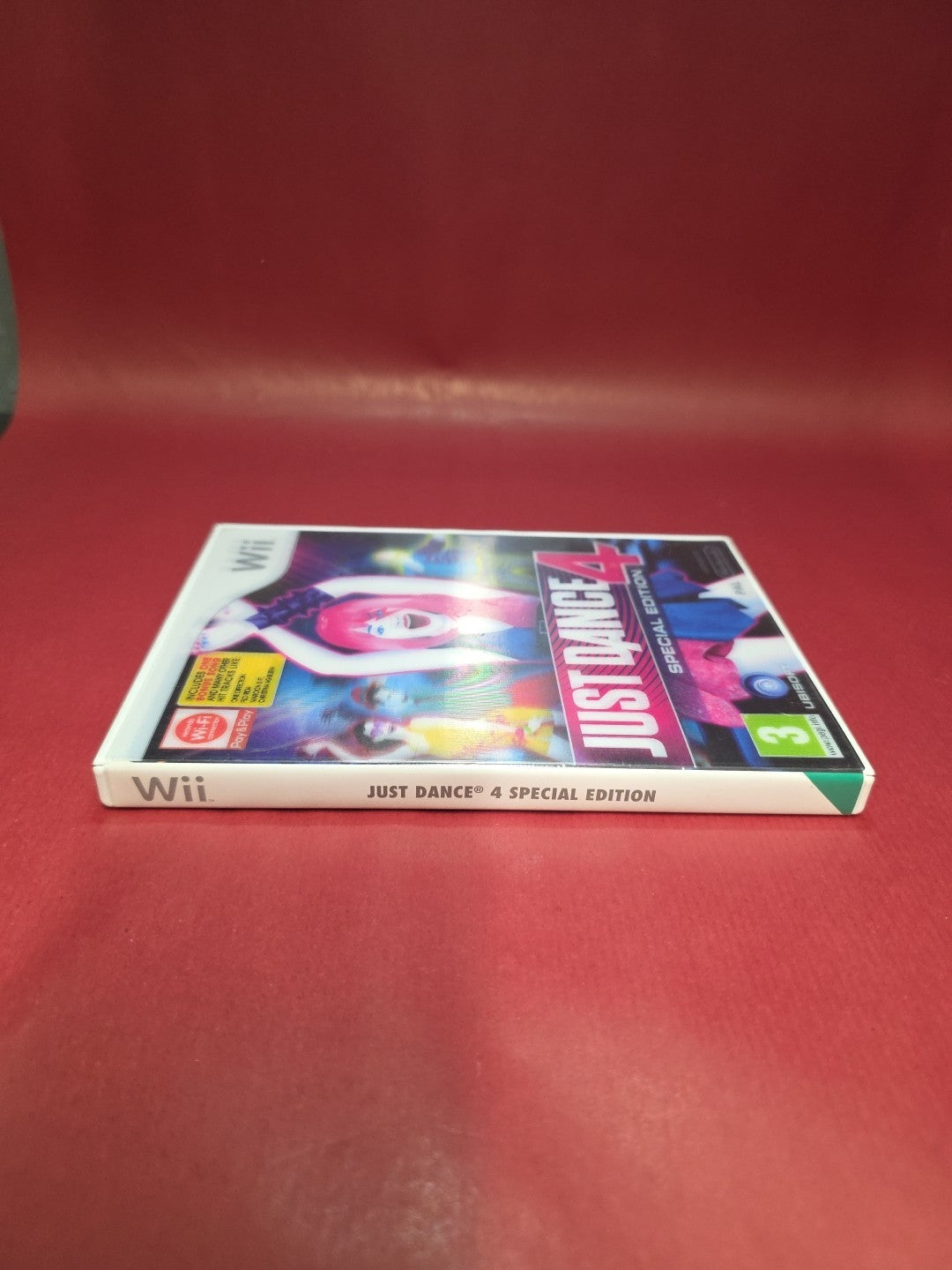 Just Dance 4 Special Edition Nintendo Wii Video Game Manual PAL Lenticular 