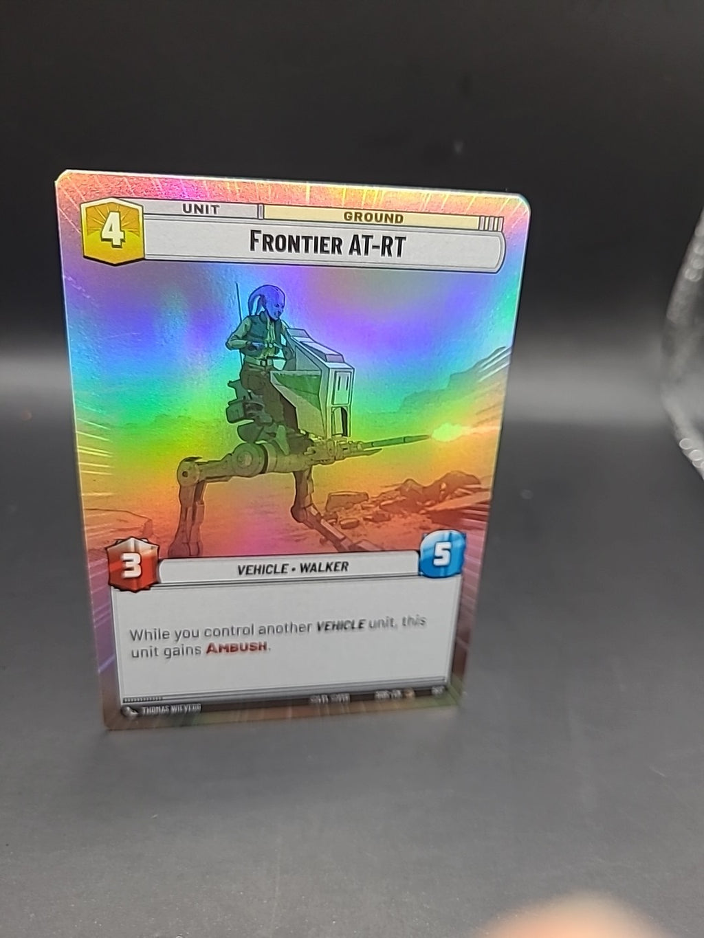 Frontier AT-RT - 507 - Foil Hyperspace Common - Star Wars Unlimited