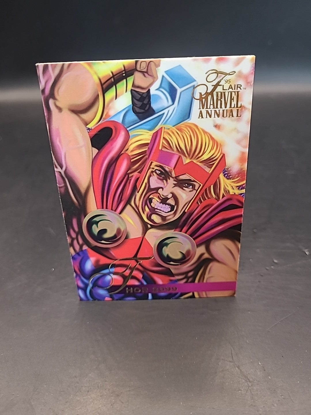 Thor 2099 1995 Flair Marvel Annual Trading Card - #93