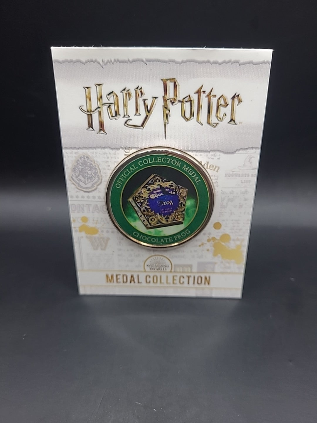 Harry Potter Medal Coin Collection - Artefacts And Spells - Chocolate Frog 