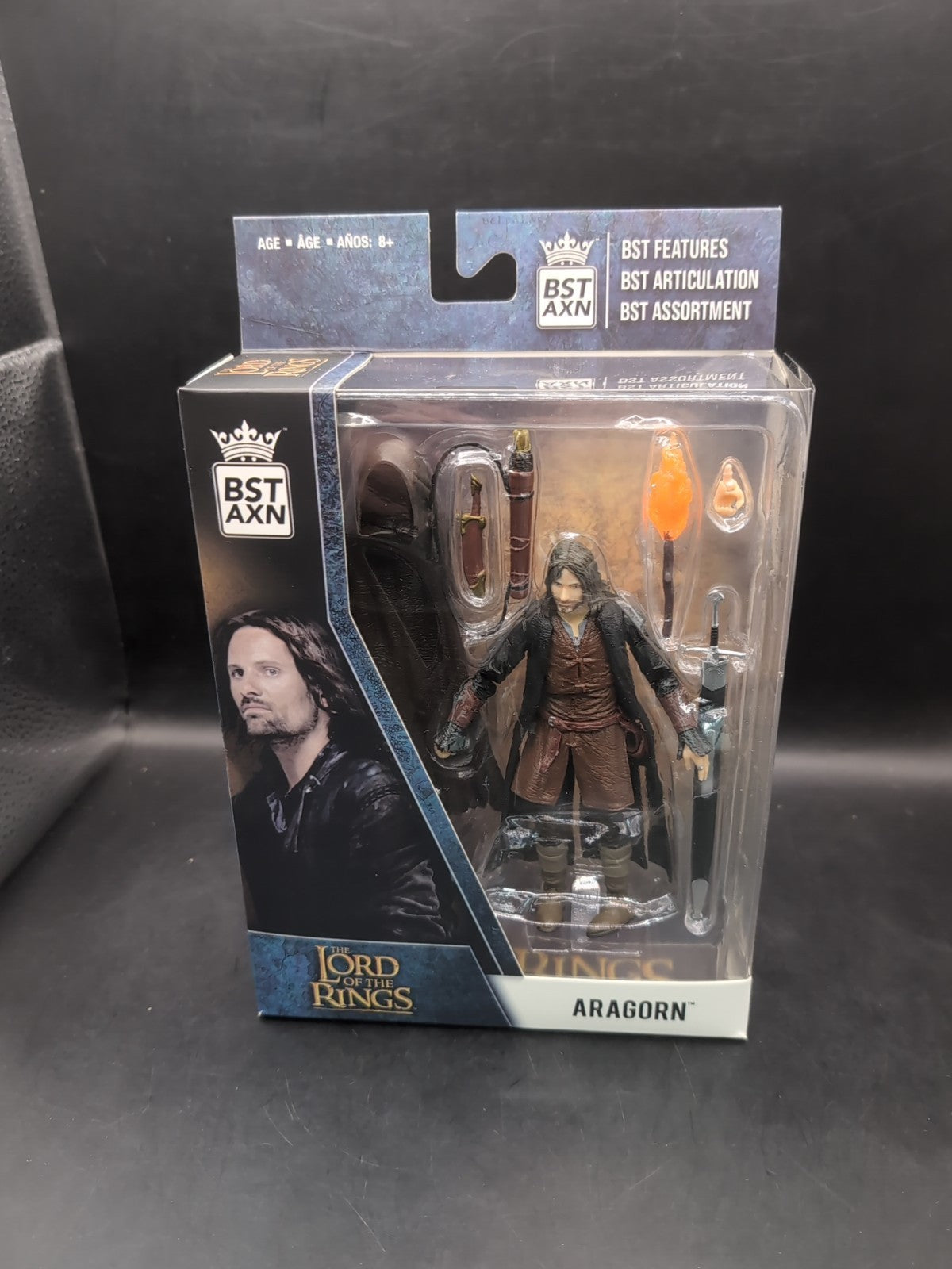 BST AXN Lord of the Rings Aragorn 5” Action Figure with Accessories