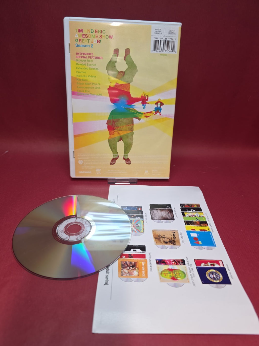 Tim and Eric Awesome Show, Great Job!: Season 2 (DVD, 2009)