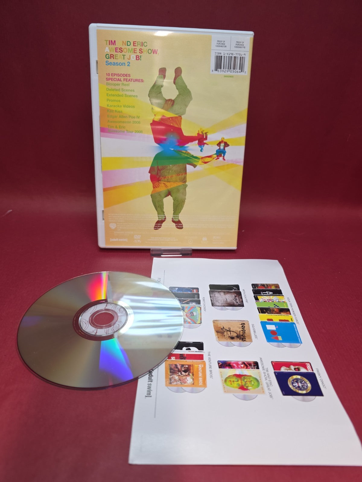 Tim and Eric Awesome Show, Great Job!: Season 2 (DVD, 2009)