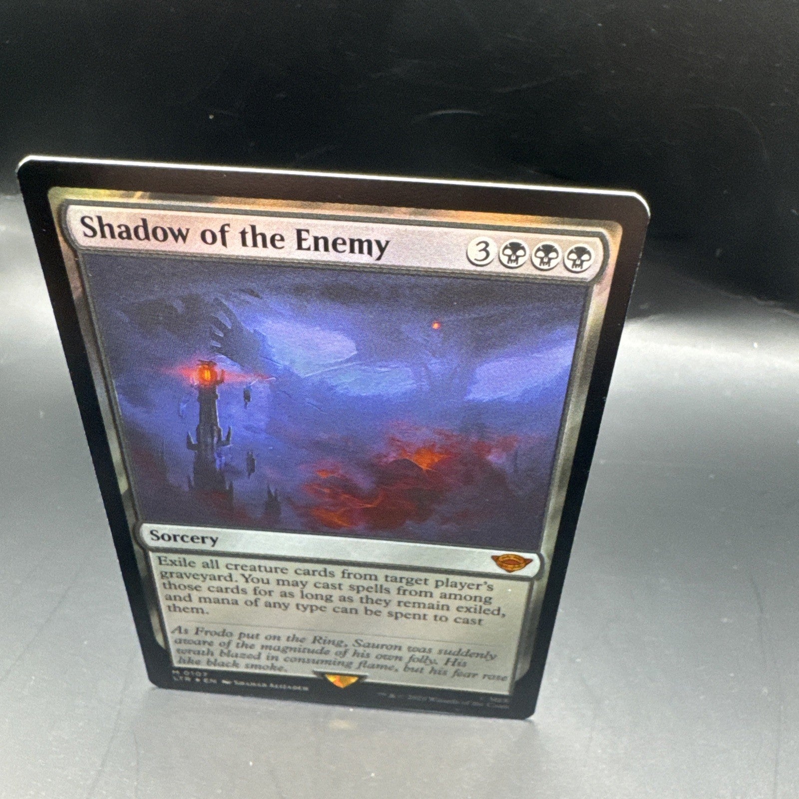 FOIL Shadow of the Enemy - Lord of the Rings - MTG M0107