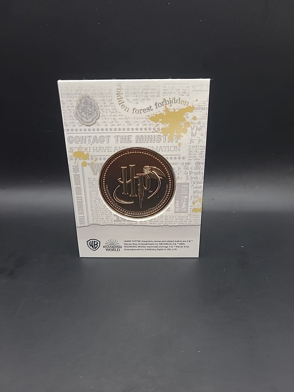 Harry Potter Medal Coin Collection - Artefacts And Spells - Bludger
