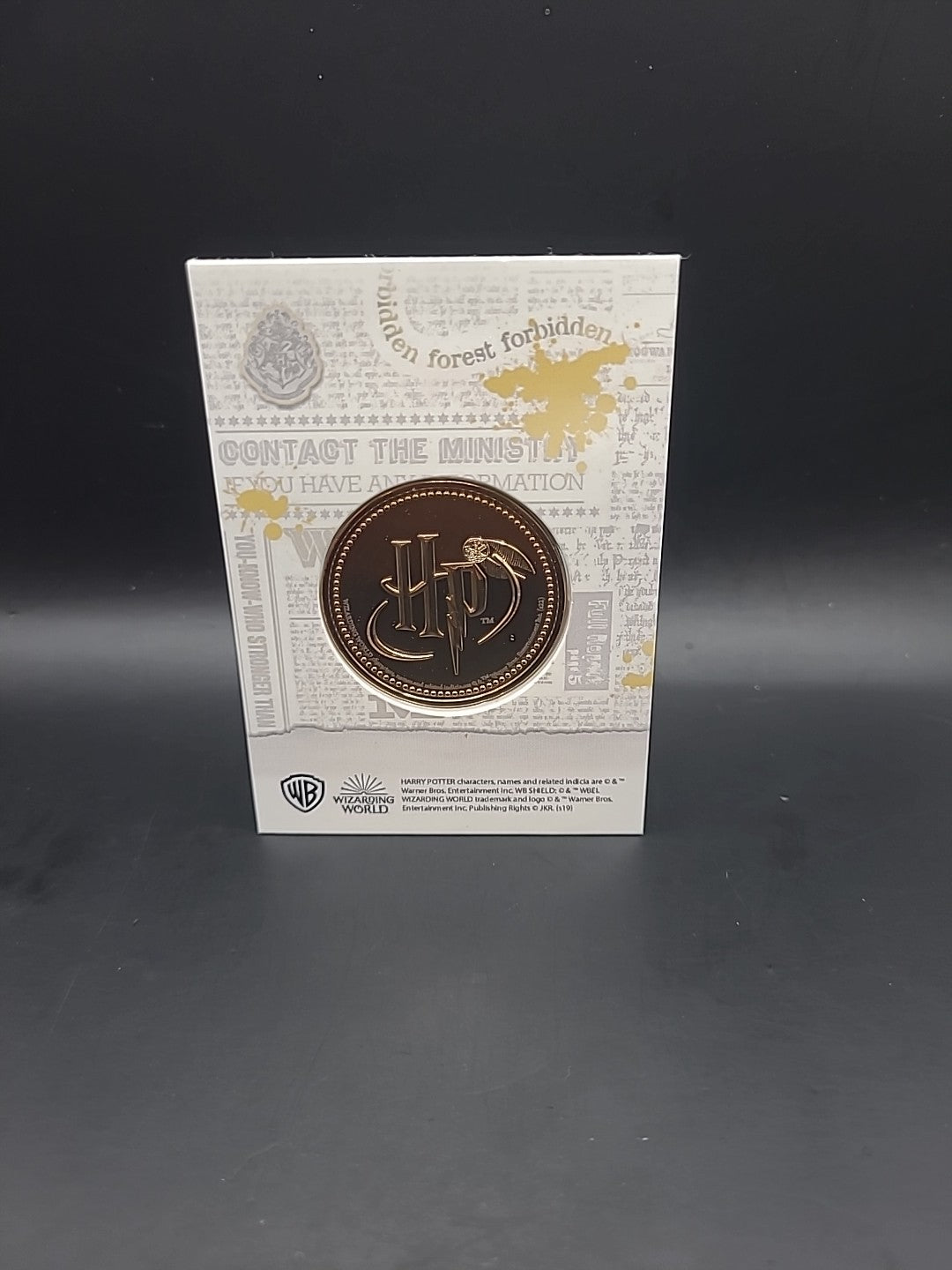 Harry Potter Medal Coin Collection - Artefacts And Spells - Bludger